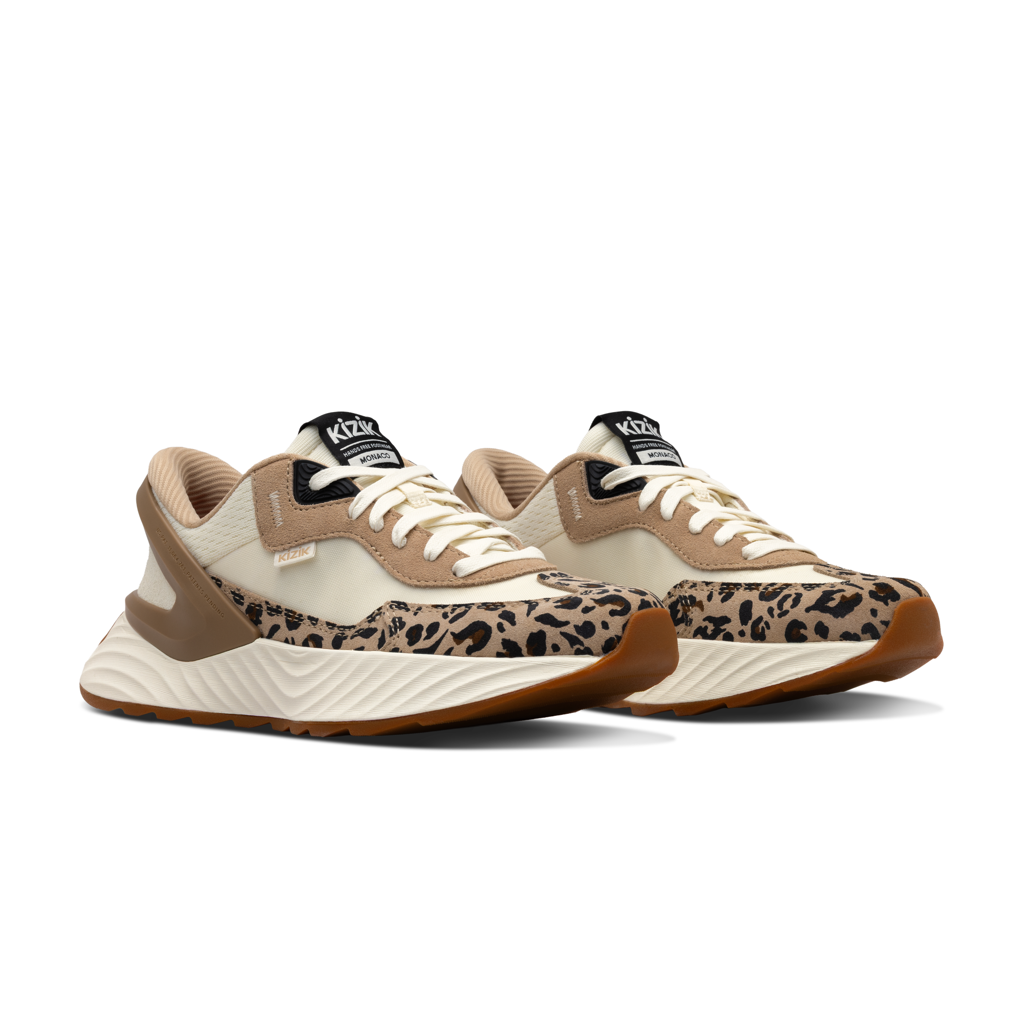 Women's Monaco - Tan / White Animal Print