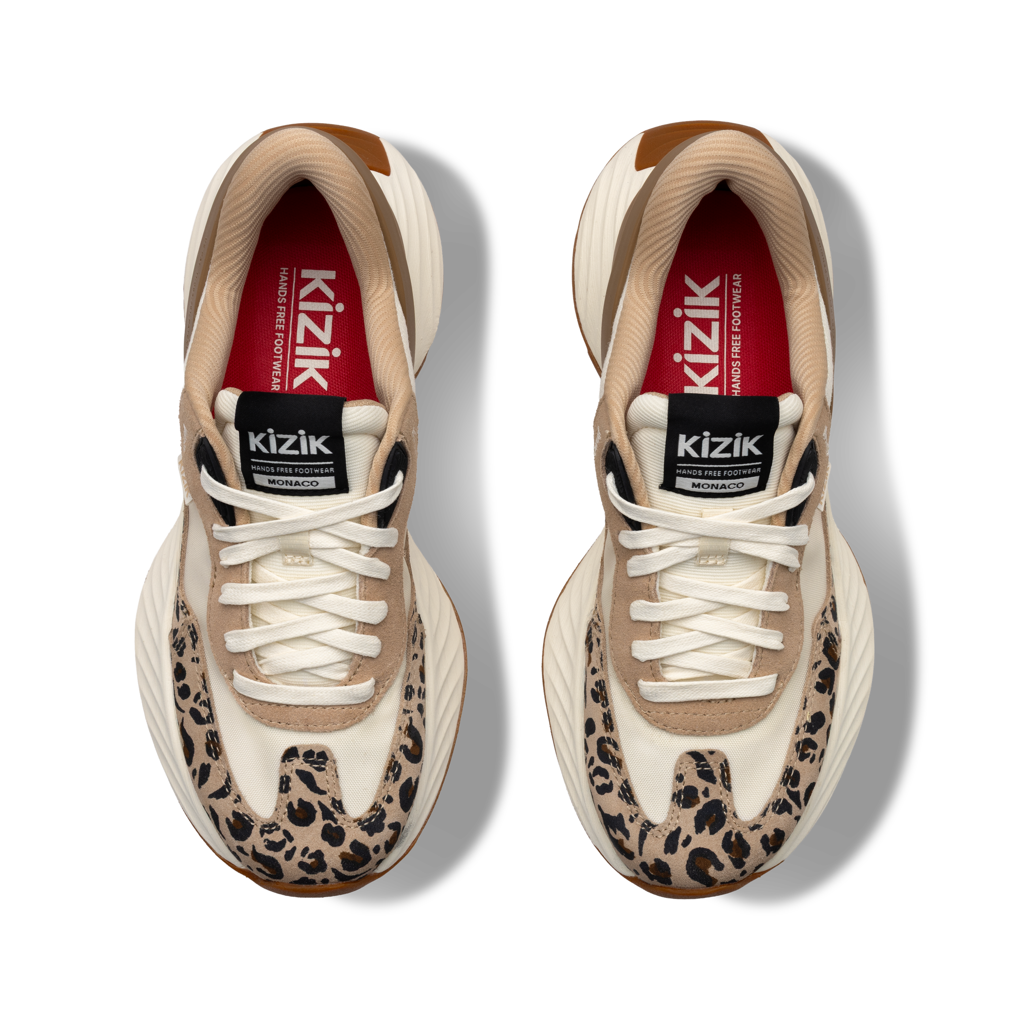 Women's Monaco - Tan / White Animal Print